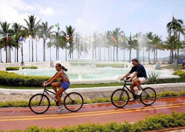Kitnet Aconchegante Beira Mar. Apartment Santos  Luaran gambar