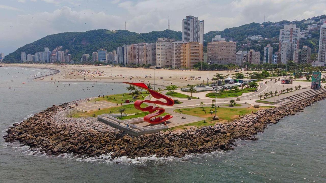 Kitnet Aconchegante Beira Mar. Apartment Santos  Luaran gambar