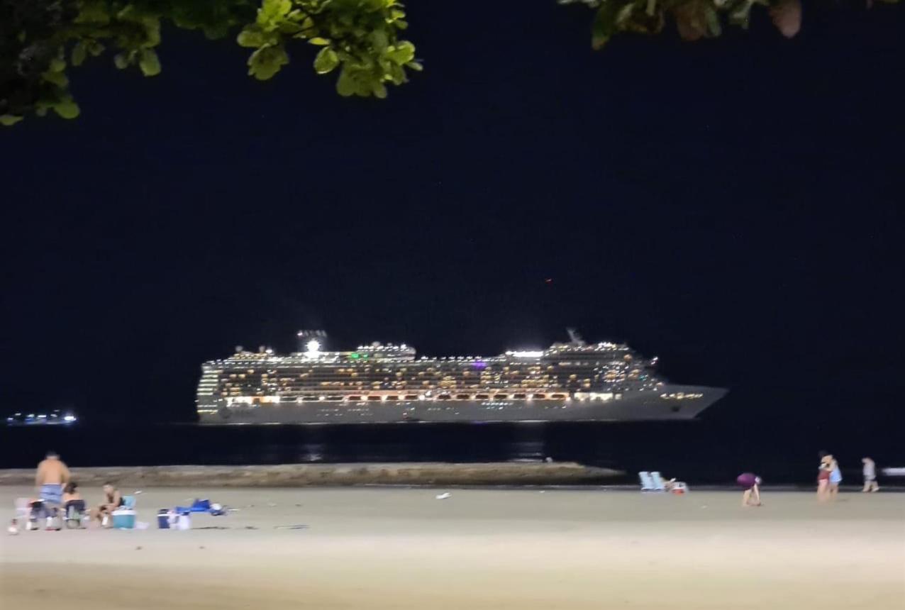 Kitnet Aconchegante Beira Mar. Apartment Santos  Luaran gambar